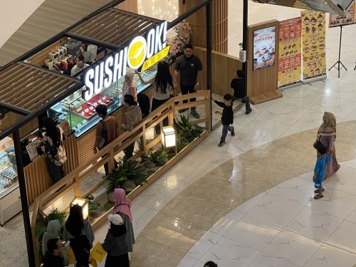 バンジャルマシン 旅行 Duta Mall 水上バス